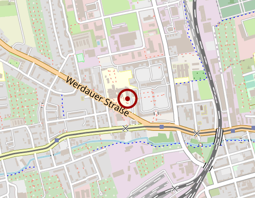 Karte: MVZ der Paracelsus Klinik Zwickau - Schmerztherapie