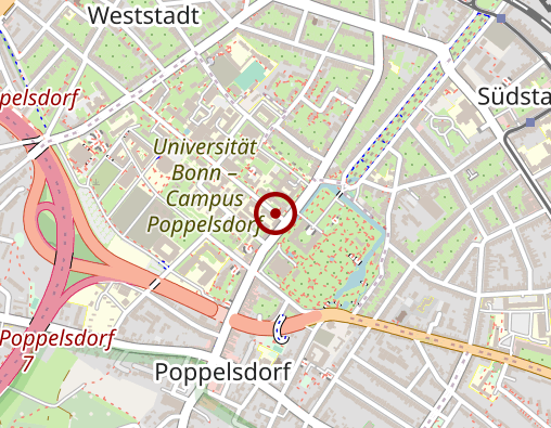 Karte: Pflegedienst Hemby - Bonn