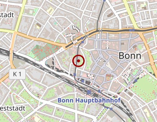 Karte: lieber-zuhause Bonn GmbH