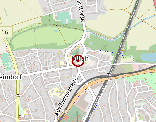 Karte: Seniorenhaus St. Adelheidis-Stift