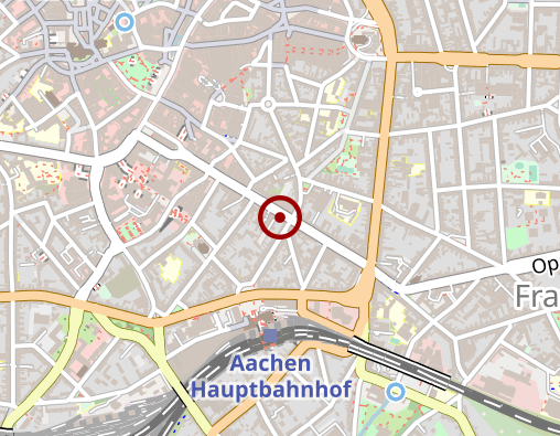 Karte: Ambulanter Pflegedienst Aquisgrana GmbH