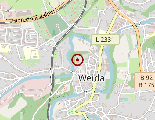 Karte: Diakonie Sozialstation Weida