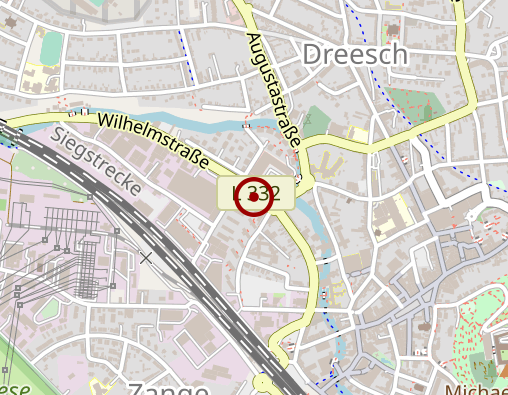 Karte: Freizeitgruppen Caritasverband Rhein-Sieg e.V.