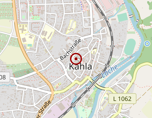 Karte: Tagespflege der Diakonie Sozialstation der Evang.-Luth. Kirchgemeinde Kahla