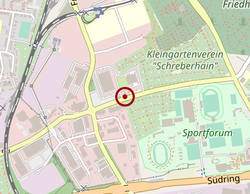 Karte: AutorufzentraleTaxi-Genossenschaft Chemnitz eG