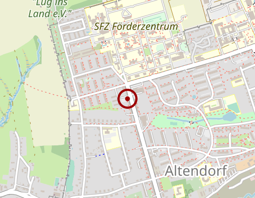 Karte: Häusliche Kranken- und Altenpflege "Albert Schweit