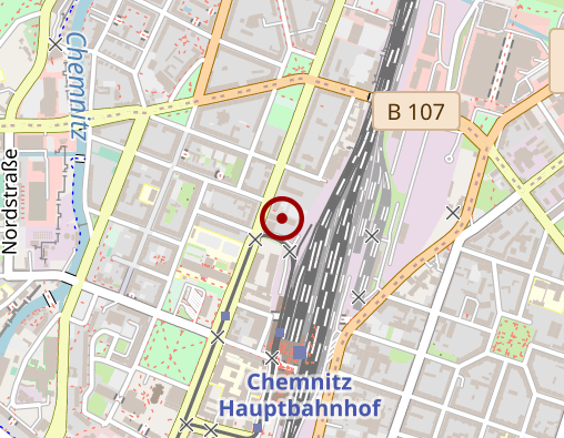 Karte: CURATA Seniorenzentrum Chemnitz