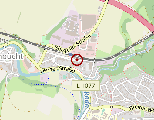 Karte: DRK Seniorenheim Rodatal