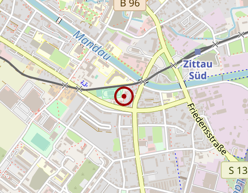 Karte: Sport- und Freizeitzentrum Zittau