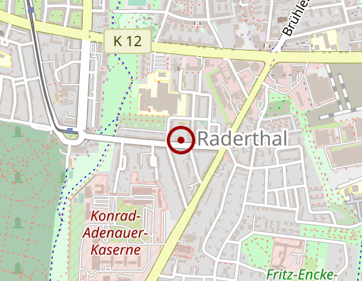 Karte: Südstadtpflege Gabriel Kerkhoff