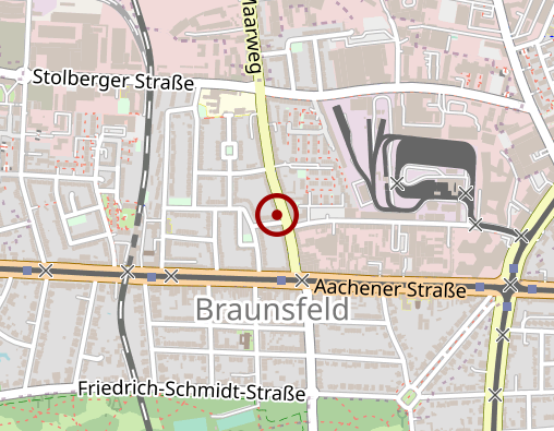 Karte: Pflege-Centrum Braunsfeld Ltd.