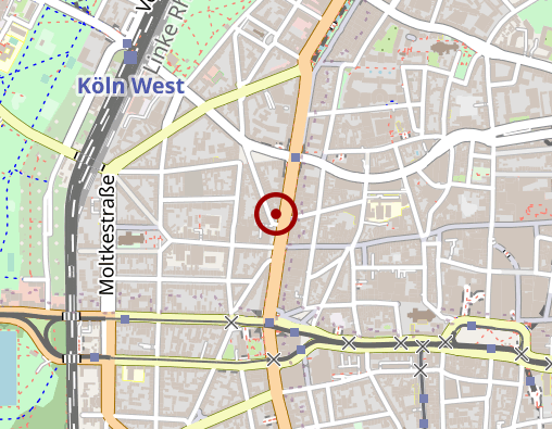 Karte: Physio am Ring