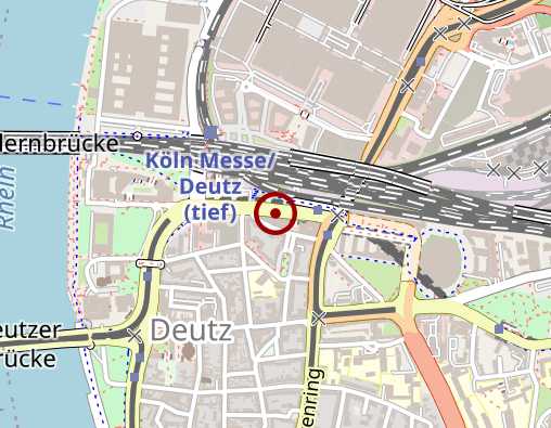 Karte: PhysioSport Deutz GmbH