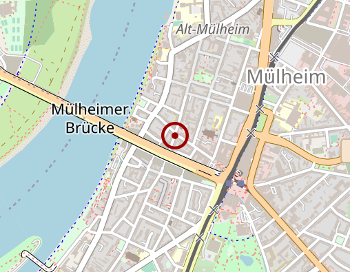 Karte: ASB Alten- und Pflegeheime Köln GmbH Pflegezentrum Mülheim