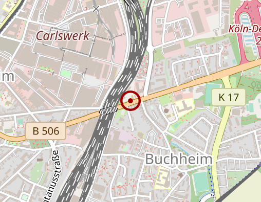 Karte: Johanniter-Unfall-Hilfe e.V. Diakoniestation Ost