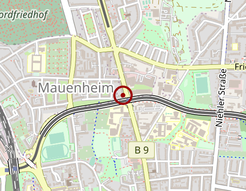 Karte: K. A.T.Z GmbH ambulanter Pflegedienst