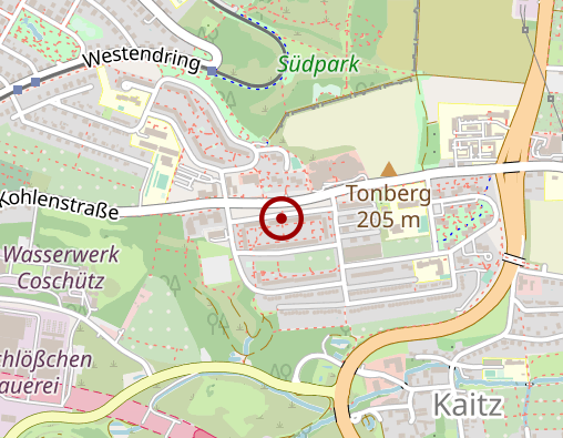 Karte: Schreiber - Seniorenbetreuung "Mit Herz" - Christine Schreiber