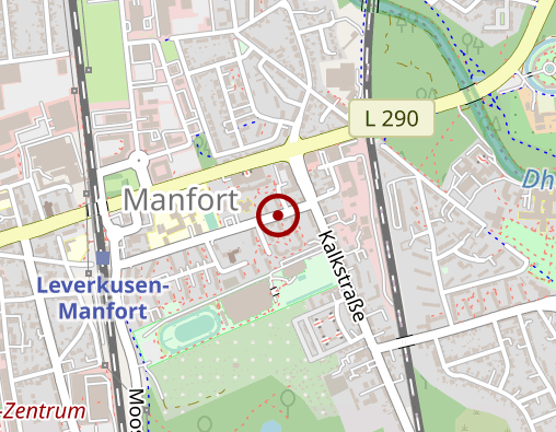 Karte: Seniorenbetreuung Leverkusen