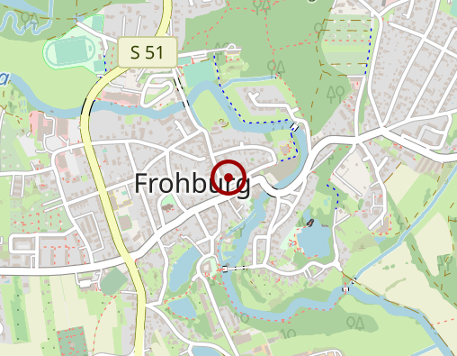 Karte: HKSF Häusliche Kranken- und Seniorenbetreuung in Frohburg GmbH