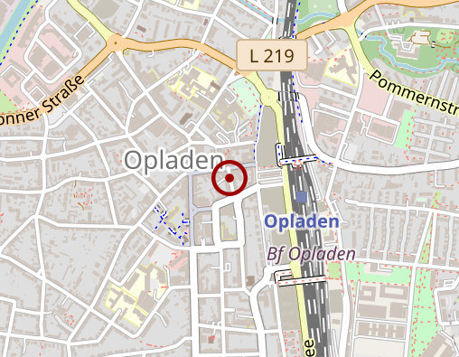 Karte: Diakonisches Werk des Kirchenkreises Leverkusen