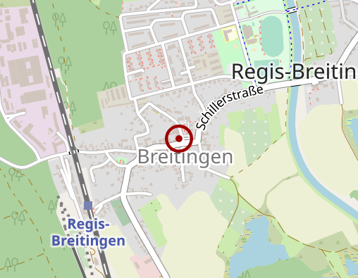 Karte: Diakonie Leipziger Land Altenpflegeheim "St. Barbara"