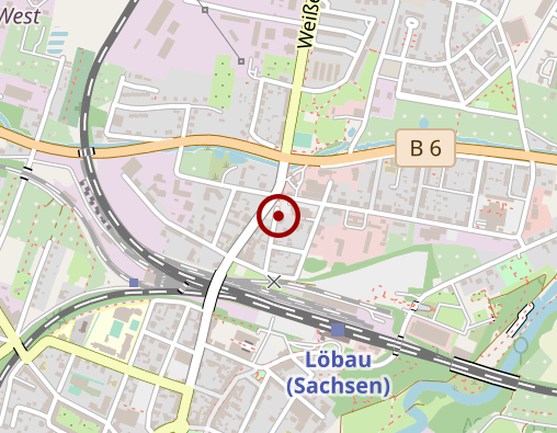 Karte: ASB - Altentagespflege Löbau