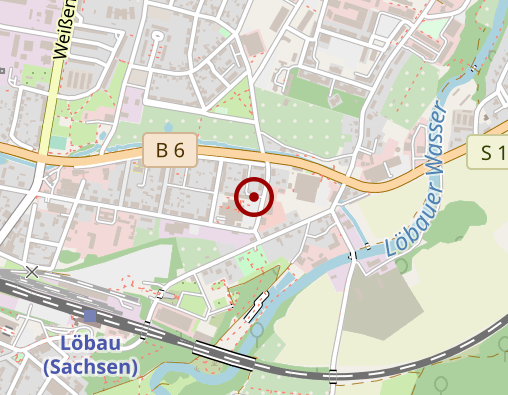 Karte: Therapiezentrum Löbau GmbH Physiotherapie