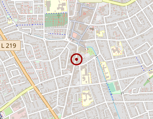 Karte: Häusl. Alten- u. Krankenpflege Viola Hülsmann-Höller