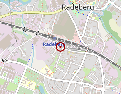 Karte: advita Pflegedienst GmbH Tagespflege Radeberg