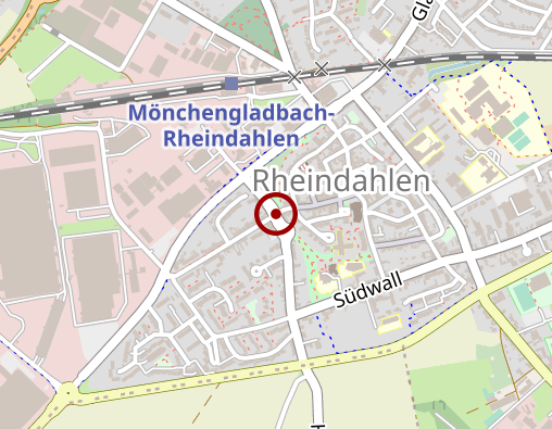 Karte: Seniorenbetreuung Mönchengladbach