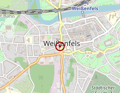 Karte: AWO-Weißenfels Soziale Dienste gGmbH Sozialstation