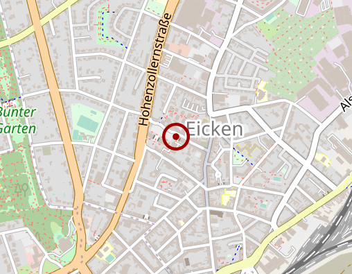 Karte: Frentzen Christel Praxis für psychologische Beratung