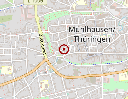 Karte: Volkssolidarität Tagespflege Mühlhausen