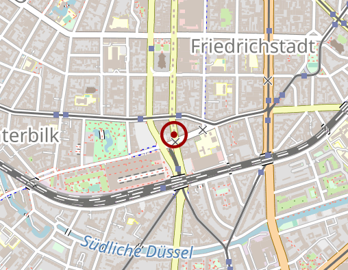 Karte: Guten Tag Apotheke Düsseldorf Arcaden