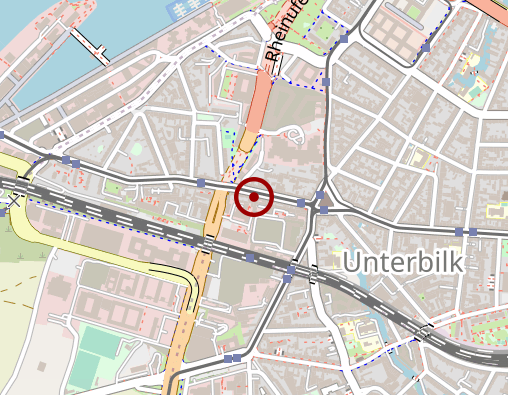 Karte: Häusliche Pflege St. Martinus-Krankenhaus