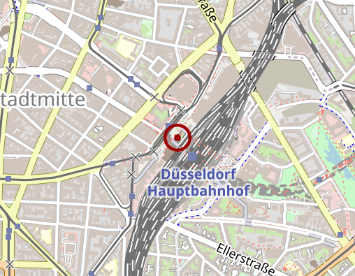 Karte: Apotheke im Hauptbahnhof