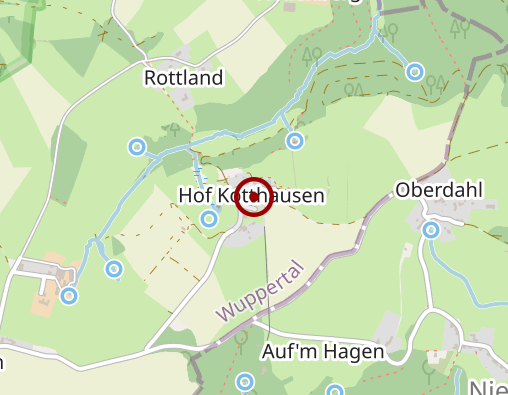 Karte: Hof Kotthausen gGmbH