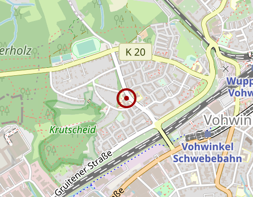 Karte: Evangelisches Seniorenzentrum Vohwinkel GmbH