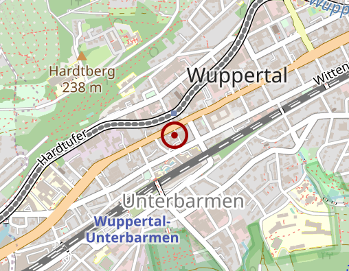 Karte: Integra Betreutes Wohnen für Suchtkranke