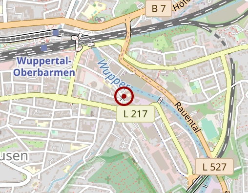 Karte: St. LAZARUS Haus Wuppertal