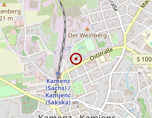 Karte: Therapie- und Pflegezentrum Westlausitz GmbH