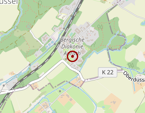 Karte: Bergische Diakonie Aprath