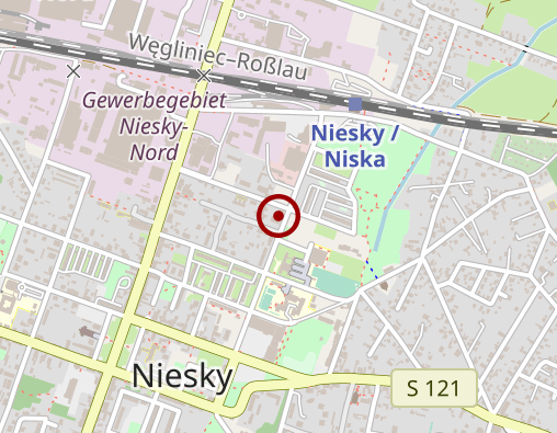 Karte: Kurzzeitpflege der Diakonie-Sozialstation Niesky