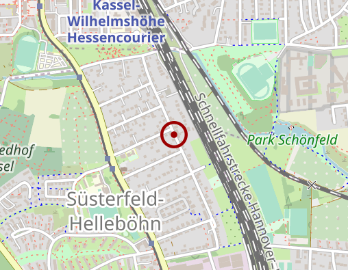 Karte: Drogenhilfe Nordhessen e.V.