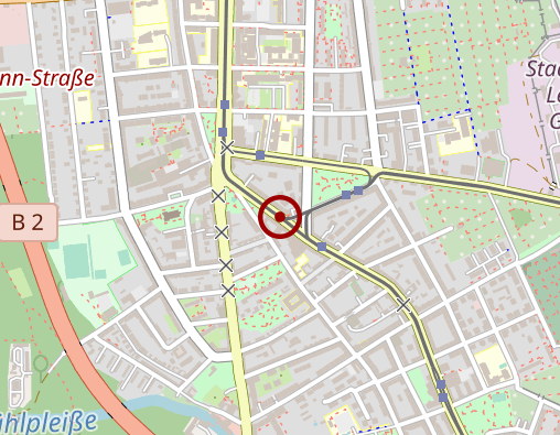 Karte: Sporttherapeutisches Bewegungszentrum Dr. Karina Dubois