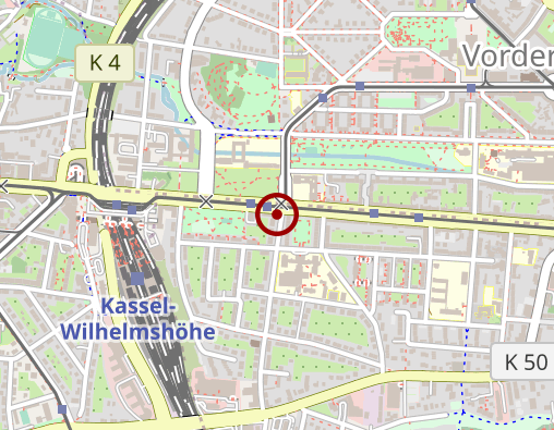 Karte: Caritas Sozialstation Kassel