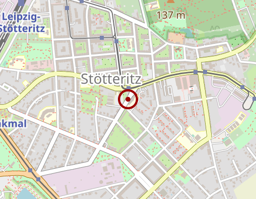 Karte: Diakonisches Werk Innere Mission Leipzig e. V., Seniorenzentrum "Paul Gerhardt"