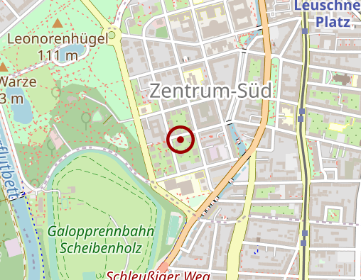 Karte: ADVITAX Steuerberatungsgesellschaft mbH Niederlassung Leipzig