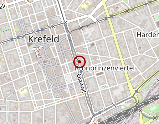 Karte: Krefelder Praxis für Logopädie Paul Mülders