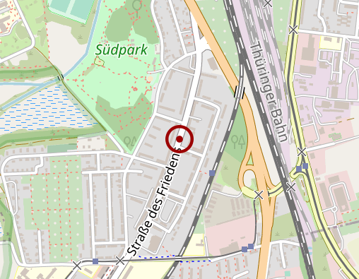 Karte: Hauskrankenpflege Schwester Iris Jenderzy Inhaberin Iris Jenderzy